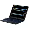 Typecase Flexbook Touch näppäimistökotelo iPad Pro 11 2024/2025, musta