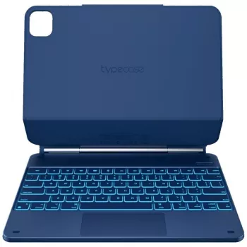 Typecase Edge näppäimistökotelo iPad Air 13 M2 2024 / M3 2025 / M4 2026, Tyynenmerensininen
