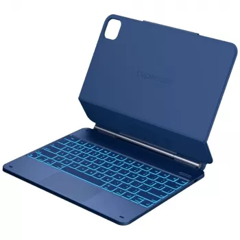 Typecase Edge näppäimistökotelo iPad Air 13 M2 2024 / M3 2025 / M4 2026, Tyynenmerensininen