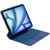 Typecase Edge näppäimistökotelo iPad Air 13 M2 2024 / M3 2025 / M4 2026, Tyynenmerensininen