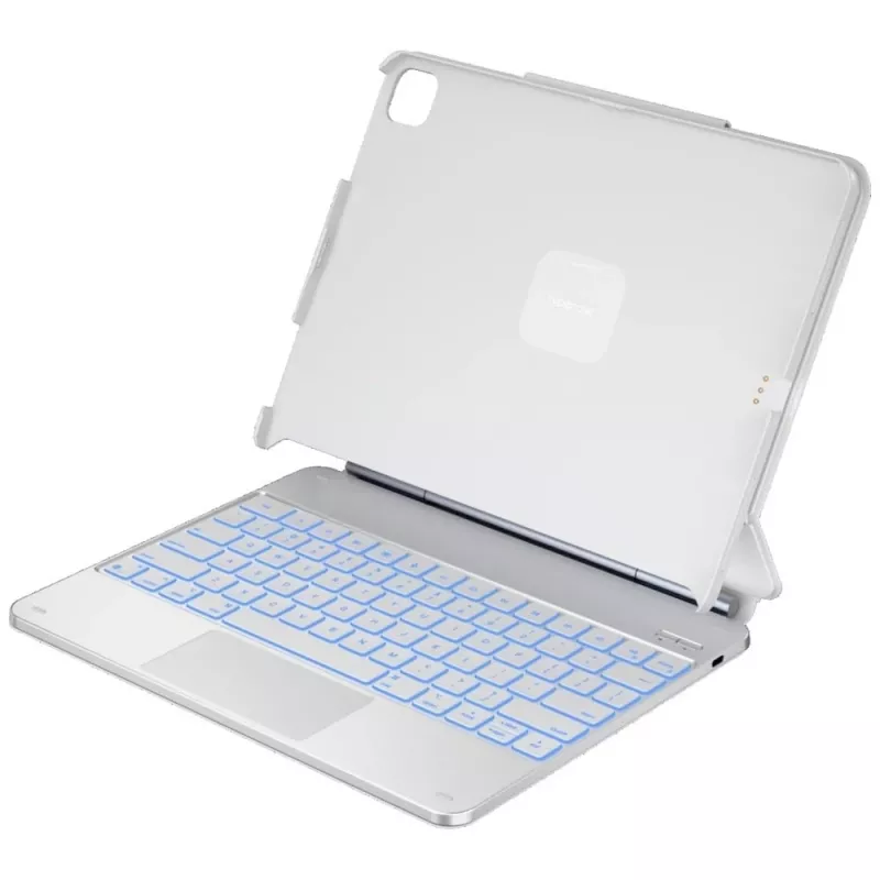 Typecase Edge + näppäimistökotelo iPad Air 13 M2 2024 / M3 2025 / M4 2026, valkoinen