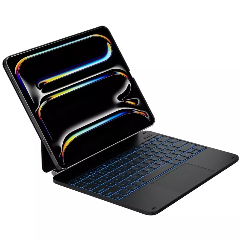 Typecase Edge + näppäimistökotelo iPad Pro 13 2024/2025 musta
