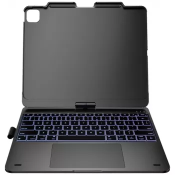 Typecase Flexbook Touch näppäimistökotelo iPad Air 13 M2 2024 / M3 2025 / M4 2026, harmaa