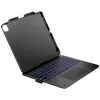 Typecase Flexbook Touch näppäimistökotelo iPad Air 13 M2 2024 / M3 2025 / M4 2026, harmaa