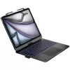 Typecase Flexbook Touch näppäimistökotelo iPad Air 13 M2 2024 / M3 2025 / M4 2026, harmaa