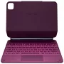 Typecase Edge näppäimistökotelo iPad Air 13 2024/2025, vadelmanpunainen