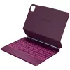 Typecase Edge näppäimistökotelo iPad Air 13 2024/2025, vadelmanpunainen