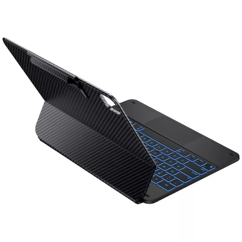 Typecase Edge näppäimistökotelo iPad Air 13 2024/2025 Carbon Fiber