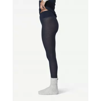 Devold Wool Mesh 190 Longs naisten lämpöleggingsit - Ink, koko M