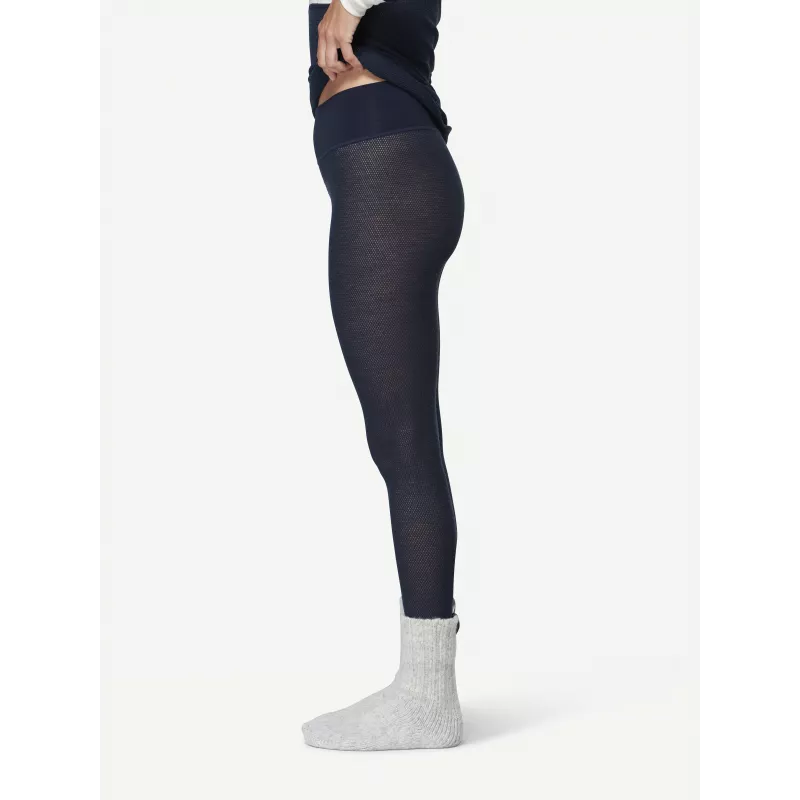 Devold Wool Mesh 190 Longs naisten lämpöleggingsit - Ink, koko M