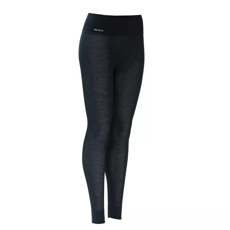 Devold Wool Mesh 190 Longs naisten lämpöleggingsit - Ink, koko M