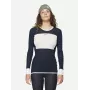 Devold Wool Mesh 190 Shirt naisten aluskerrastopaita - Ink/Offwhite, koko S