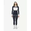 Devold Wool Mesh 190 Shirt naisten aluskerrastopaita - Ink/Offwhite, koko S