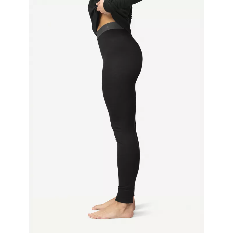Devold Breeze Plus Merino 200 Longs naisten lämpöleggingsit - musta, koko M