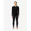 Devold Breeze Plus Merino 200 Longs naisten lämpöleggingsit - musta, koko M