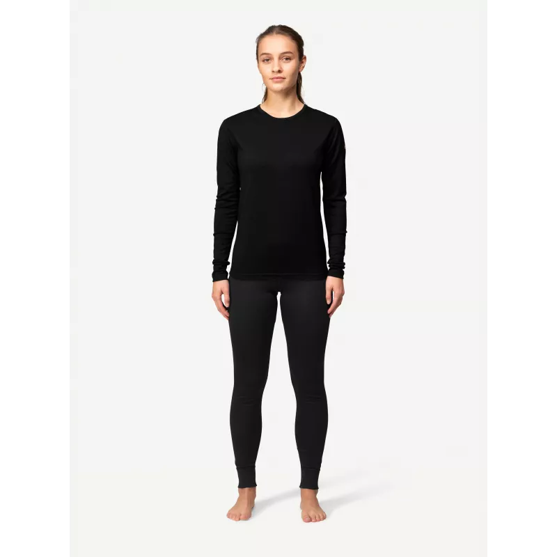 Devold Breeze Plus Merino 200 Longs naisten lämpöleggingsit - musta, koko S