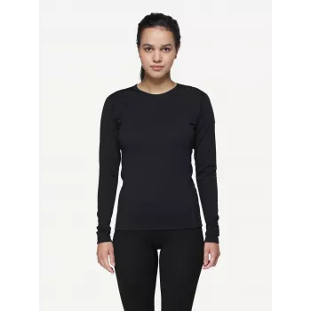 Devold Breeze Merino 150 Shirt naisten aluspaita - musta, koko S
