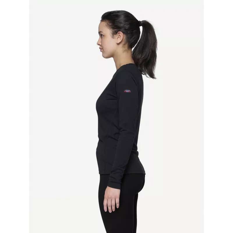Devold Breeze Merino 150 Shirt naisten aluspaita - musta, koko S