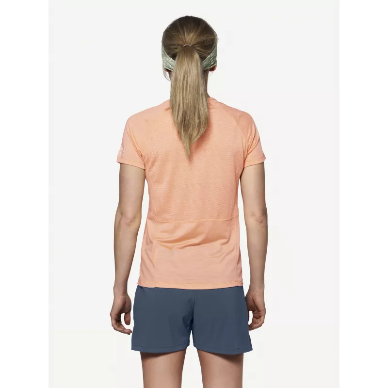Devold Endurance Merino 130 Tee naisten aluspaita T-paita - Sunrise, koko M