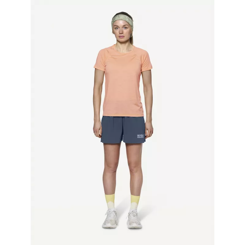 Devold Endurance Merino 130 Tee naisten aluspaita T-paita - Sunrise, koko M
