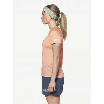 Devold Endurance Merino 130 Tee - Sunrise - koko S - naisten aluspaita T-paita