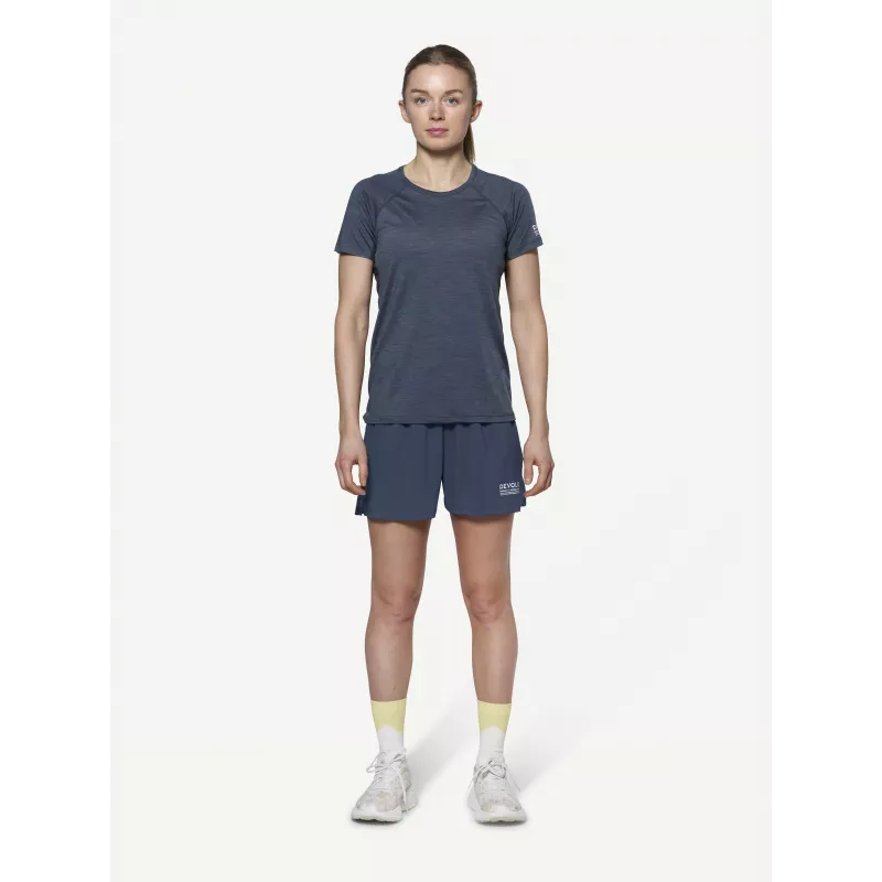 Devold Endurance Merino 130 Tee naisten aluspaita T-paita - Night, koko S