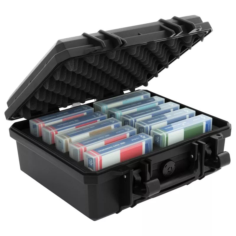 Overland-Tandberg 1022291 RDX Cartridge Storage Case - musta