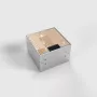 BEP24 lattiapistorasia 2x Schuko IP20 155x157mm hopea