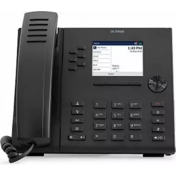 Mitel 6915 SIP-puhelin (Open SIP) - musta