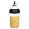 OXO Good Grips salaattikastikkeen ravistin 236 ml musta