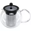 Bodum ASSAM teepuristin 0,5 litraa ruostumaton teräs / musta