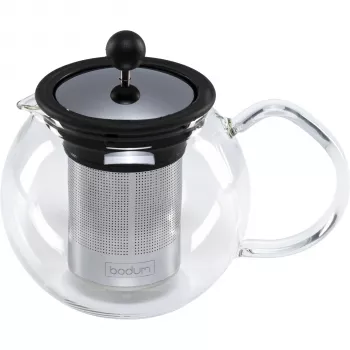 Bodum ASSAM teepuristin 0,5 litraa ruostumaton teräs / musta