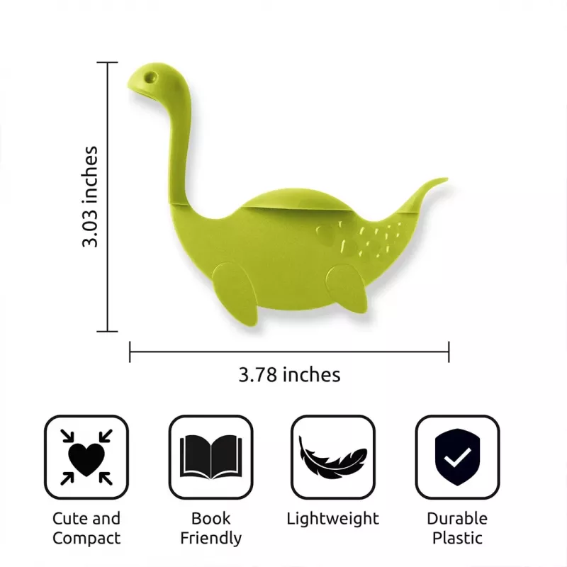 OTOTO Nessie Tale turkoosi kirjanmerkki