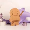 OTOTO Ninja Board leikkuulauta ja veitsisetti - musta