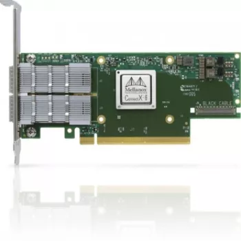 Mellanox NVIDIA ConnectX-6 VPI MCX653106A-HDAT-SP verkkosovitinkortti - HDR IB (200 Gb/s) ja 200GbE kaksiporttinen QSFP56 PCIe 4.0 x16 Tall Bracket