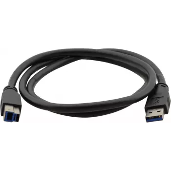 Kramer C-USB3/AB-3 USB 3.0 -kaapeli, USB-A uros - USB-B uros, 0,9 m (3 ft), sininen