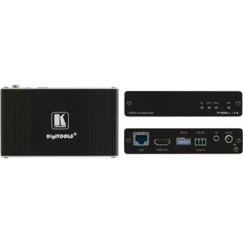 Kramer DigiTOOLS TP-583Rxr HDBaseT-vastaanotin - HDMI-, ääni-, IR- ja sarjaliikennelaajennus jopa 200 m