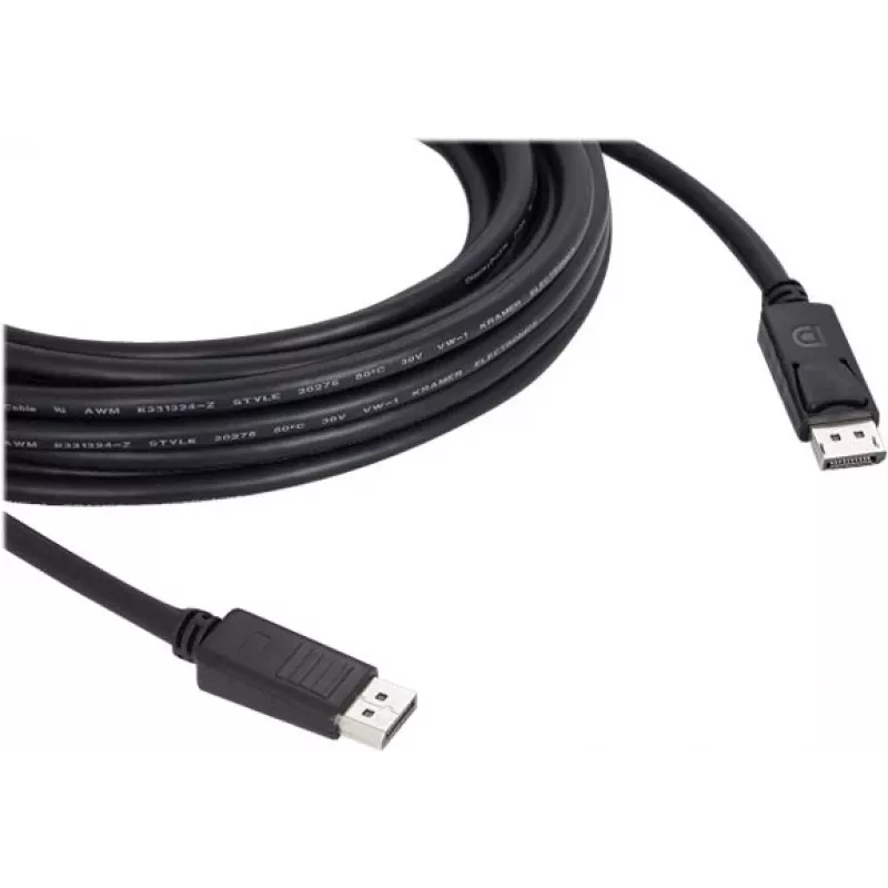 Kramer C-DP-10 DisplayPort-kaapeli 10 m (32.8ft) - DisplayPort uros-uros - 4K@60Hz - musta