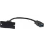 Kramer Electronics WU-CA(W) USB-kaapeli 0,12 m USB 3.2 Gen 1 USB-A - USB-C musta