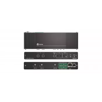 Kramer Electronics SWT3-21-H 2x1 automaattikytkin 4K60 HDR HDMI:lle RS-232:lla