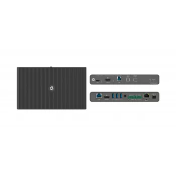 Kramer Electronics SWT3-21-HU-TR 2x1 USB-C/HDMI-kytkinjatko 4K@60Hz HDBaseT 3.0