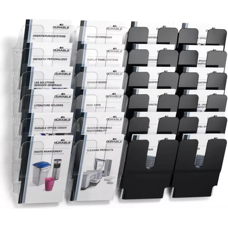 DURABLE FLEXIPLUS 6 esiteteline A4 pysty transparent 1700008011