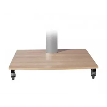 SMS Flatscreen Base Shelf H - hylly - musta