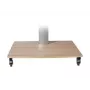 SMS Flatscreen Base Shelf H - hylly - musta
