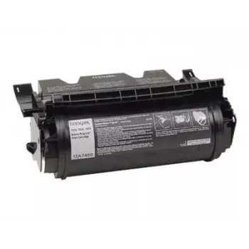 Lexmark 12A7460 alkuperäinen musta värikasetti suurikapasiteetti T630, T632, T634, X630, X632, X634 -laitteisiin