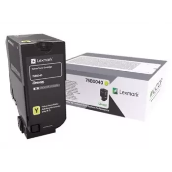 Lexmark keltainen alkuperäinen värikasetti Lexmark CS727de