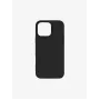 Pomologic CoverCase -silikonisuojakotelo iPhone 16 Pro Maxille MagSafe-yhteensopiva (musta)