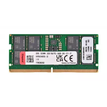 Kingston Technology KVR56S46BS8-32 32 GB DDR5 5600 MT/s SO-DIMM muistimoduuli