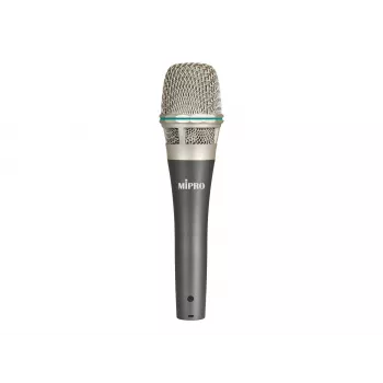 Mipro MM-80 kondensaattorikäsikahvamikrofoni superkardioidikuvio, mattamusta