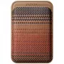 PITAKA Woven Wallet MagSafe magneettinen korttikotelo iPhonelle - Sunset